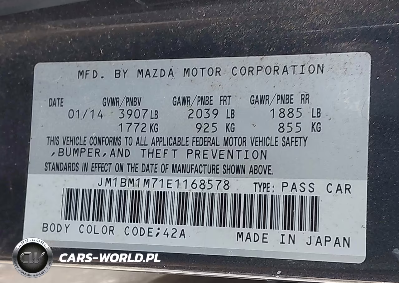 2014 Mazda Mazda3 I Grand Touring VIN:JM1BM1M71E1168578 - 9