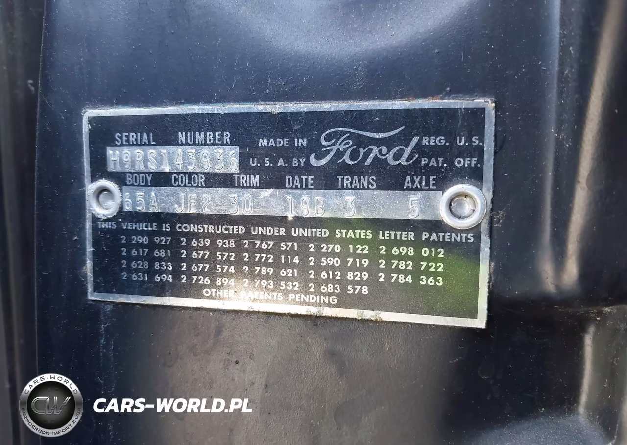 1959 Ford Fairlane VIN:0000000H9RS143936 - 9