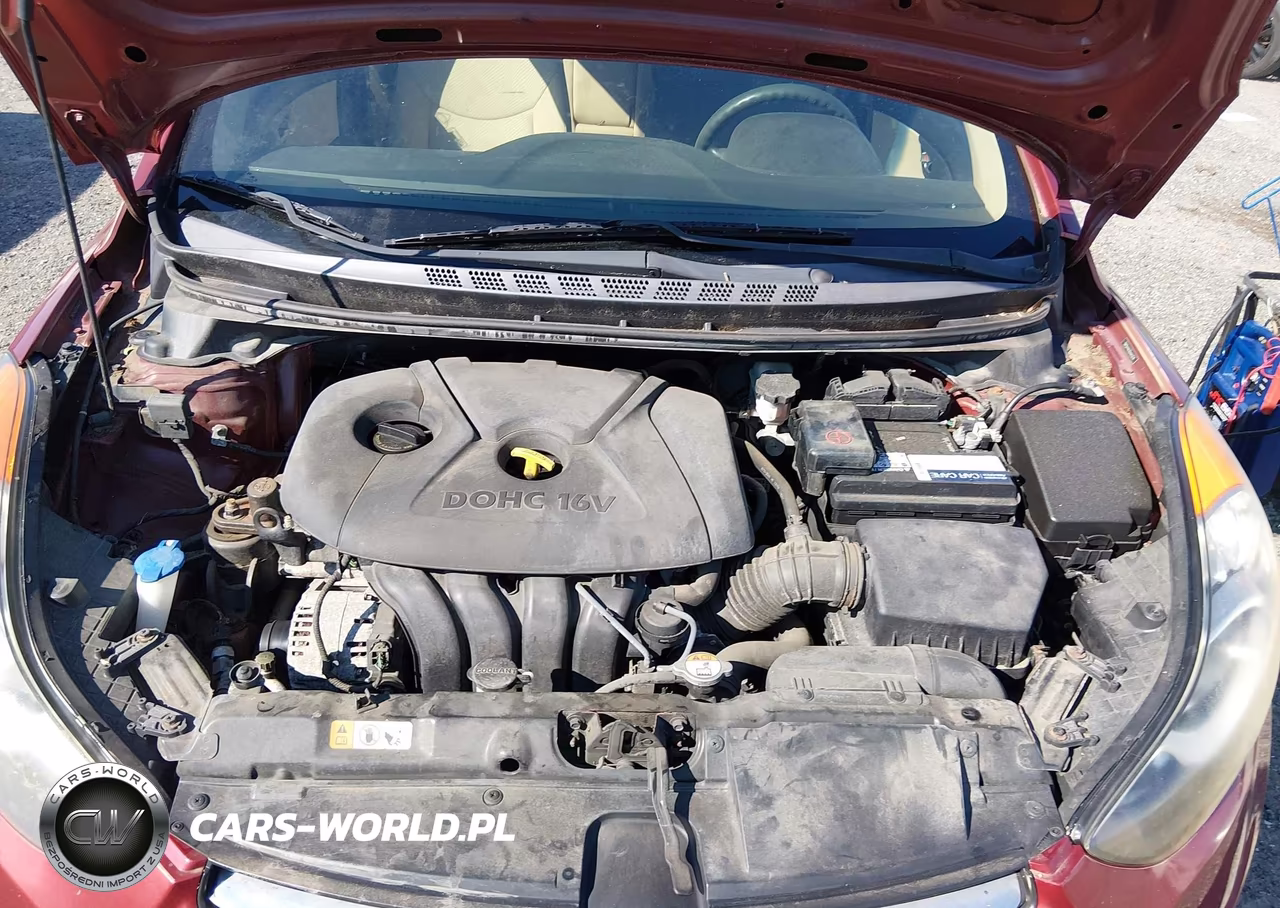2013 Hyundai Elantra Gls VIN:5NPDH4AE6DH442639 - 10