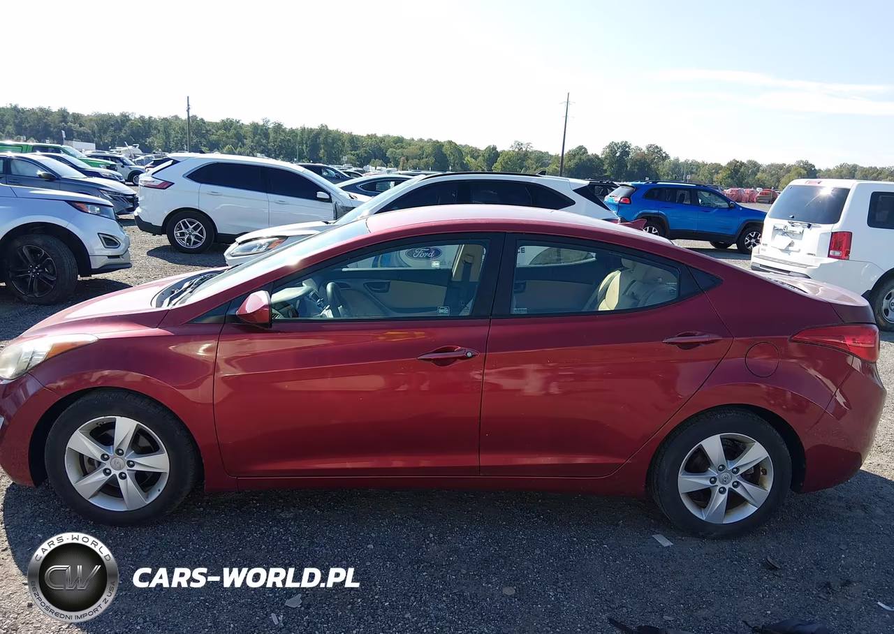2013 Hyundai Elantra Gls VIN:5NPDH4AE6DH442639 - 14
