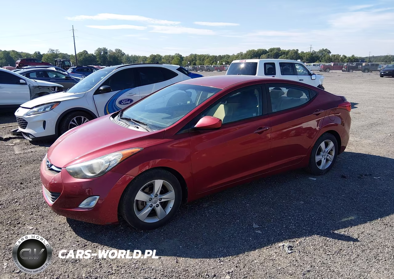 2013 Hyundai Elantra Gls VIN:5NPDH4AE6DH442639 - 2