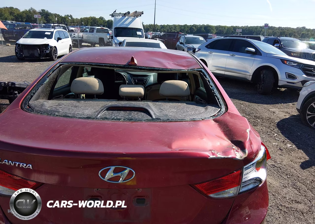 2013 Hyundai Elantra Gls VIN:5NPDH4AE6DH442639 - 6