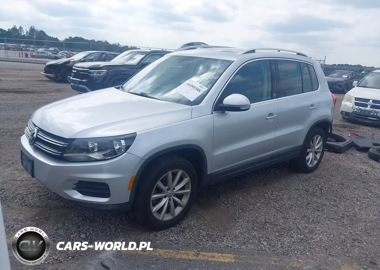 2017 Volkswagen Tiguan 2.0T Wolfsburg Edition VIN:WVGRV7AX5HK003002 - 2