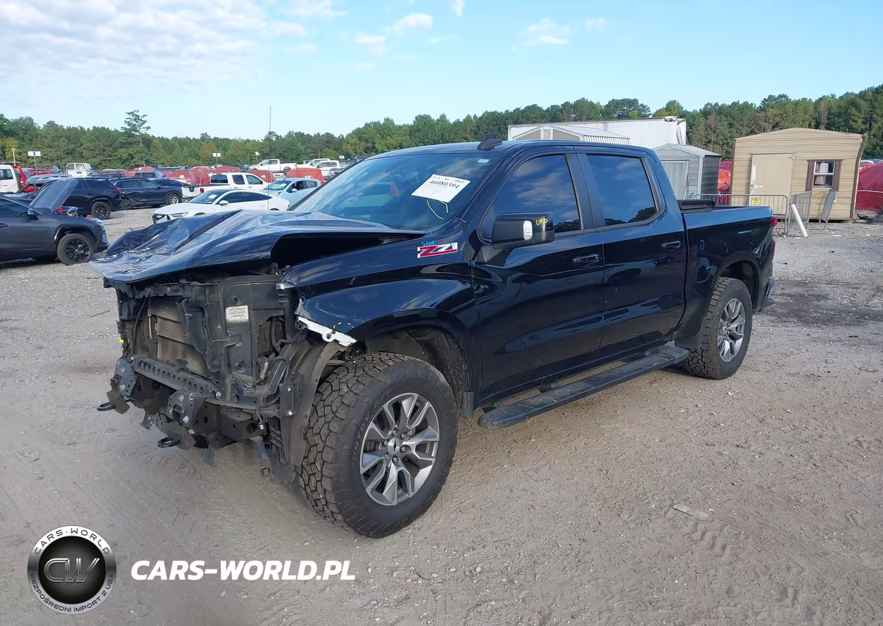 2022 Chevrolet Silverado 1500 Ltd 4Wd Short Bed Rst VIN:1GCUYEED6NZ231703 - 2