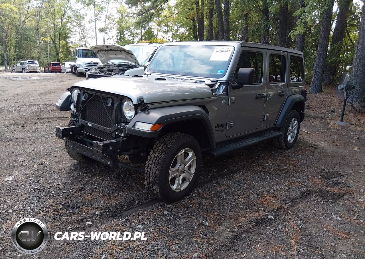 2021 Jeep Wrangler Unlimited Sport S 4X4 VIN:1C4HJXDNXMW646485 - 2