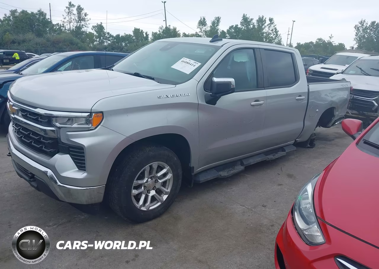 2022 Chevrolet Silverado 1500 4Wd Short Bed Lt With 2Fl VIN:1GCPDKEK3NZ503856 - 2