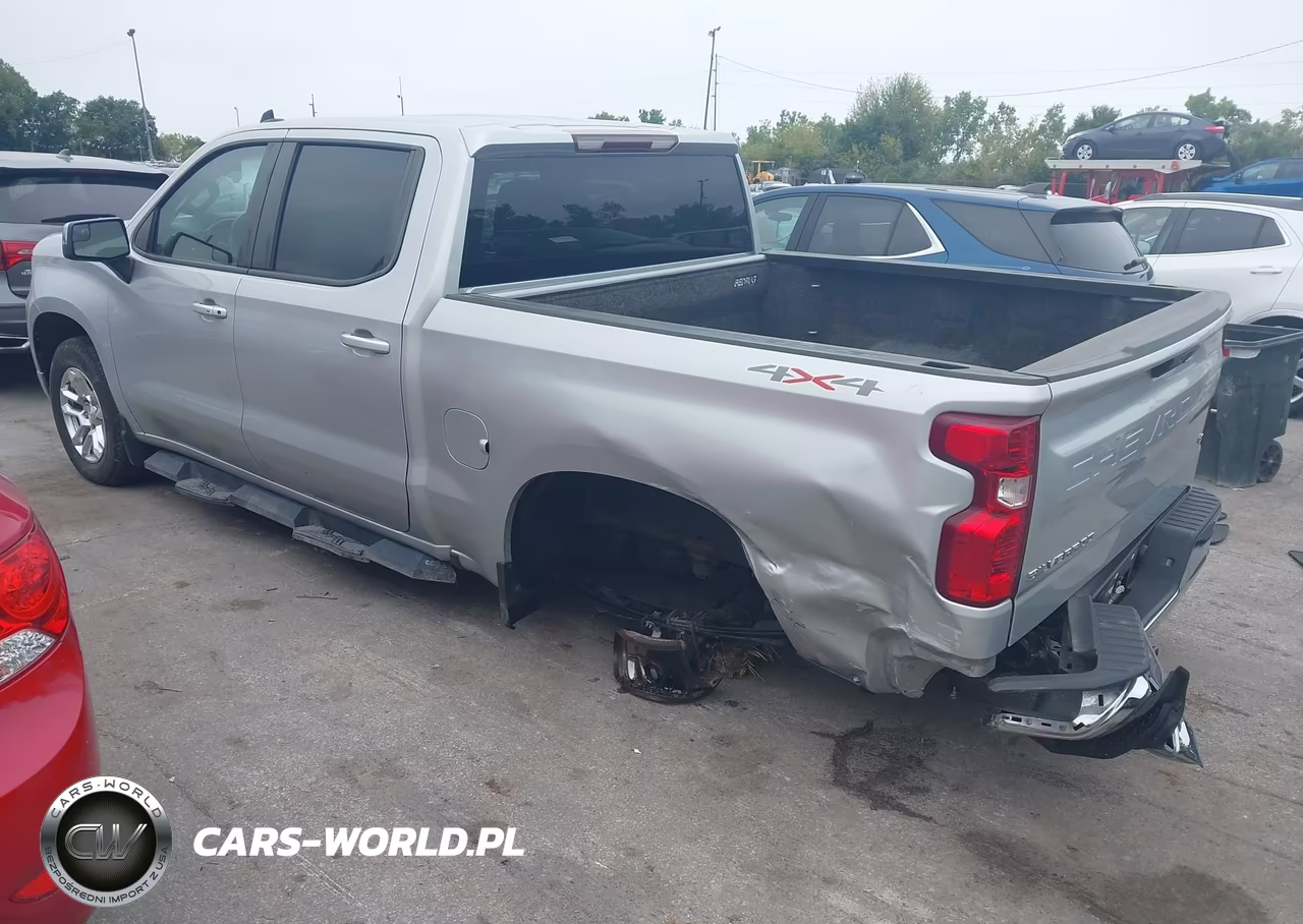 2022 Chevrolet Silverado 1500 4Wd Short Bed Lt With 2Fl VIN:1GCPDKEK3NZ503856 - 3