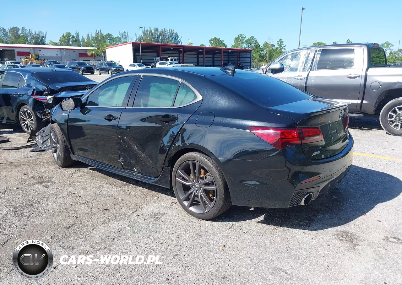 2020 Acura Tlx A-Spec-A-Spec W-Red Leather VIN:19UUB3F68LA002393 - 3