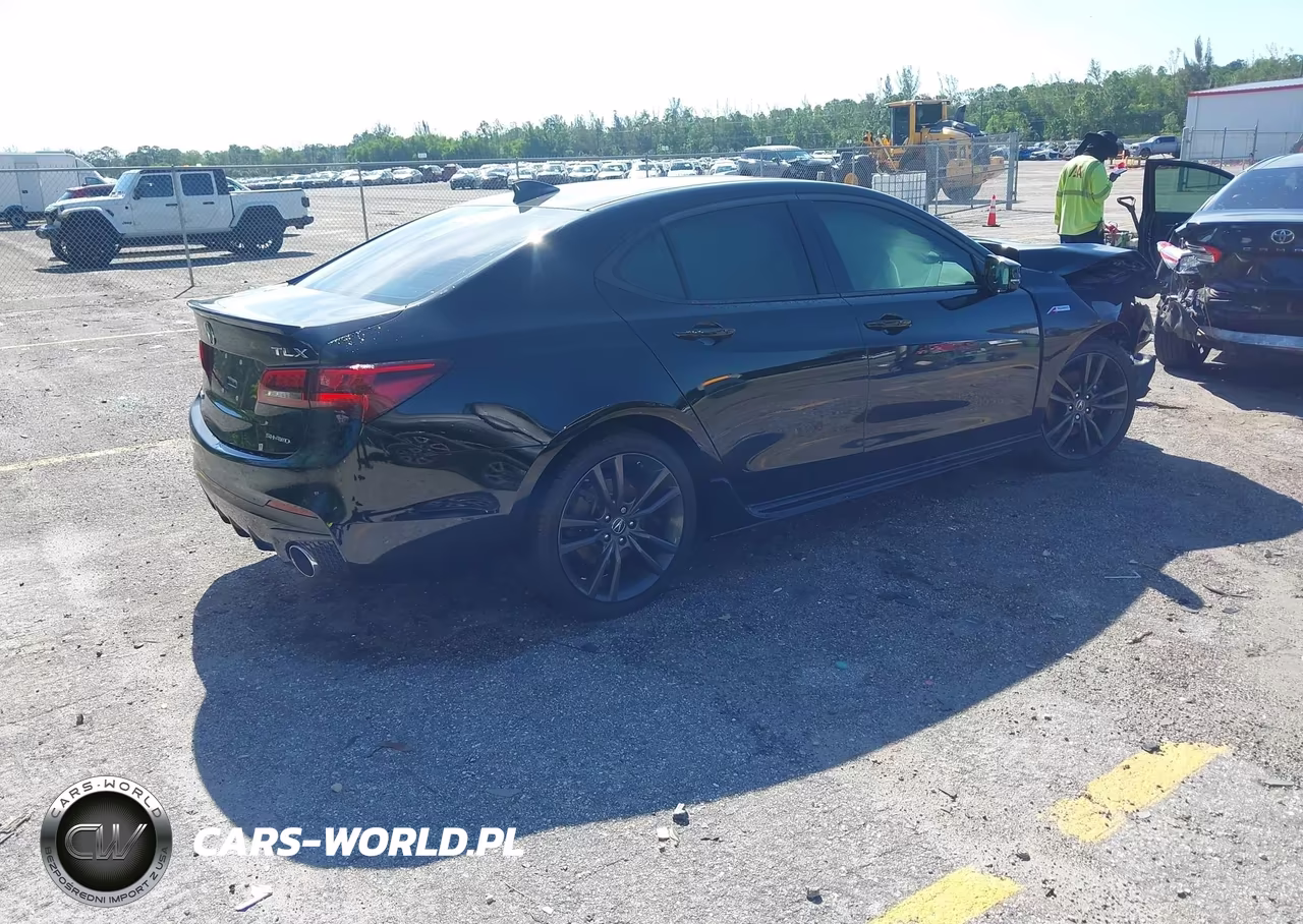 2020 Acura Tlx A-Spec-A-Spec W-Red Leather VIN:19UUB3F68LA002393 - 4