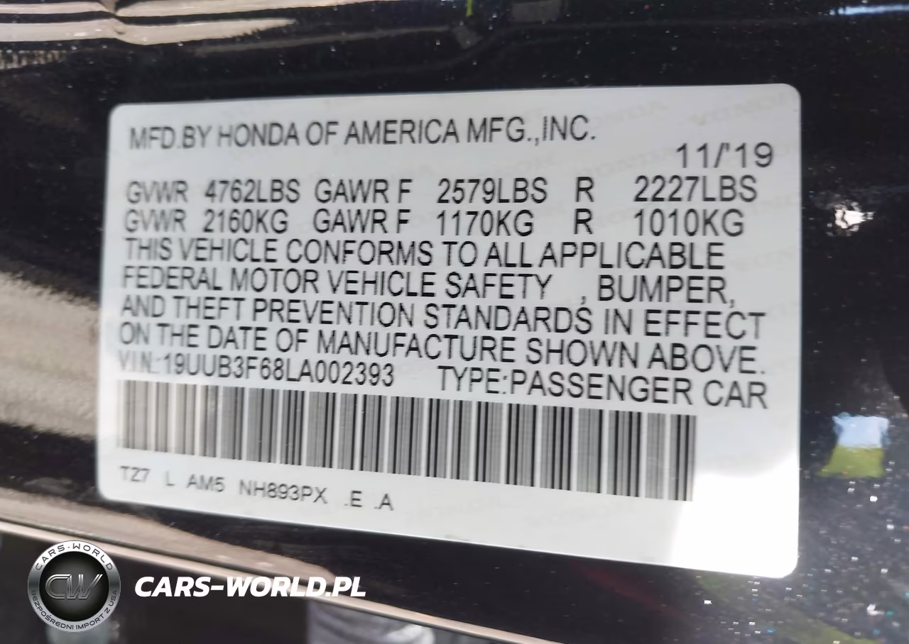 2020 Acura Tlx A-Spec-A-Spec W-Red Leather VIN:19UUB3F68LA002393 - 9