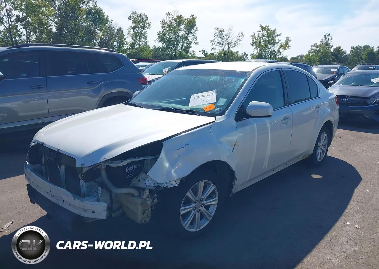 2012 Subaru Legacy 2.5I Premium VIN:4S3BMBC62C3010590 - 2