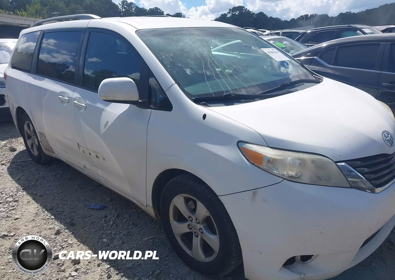 2011 Toyota Sienna Le V6 VIN:5TDKK3DC4BS154252 - 1