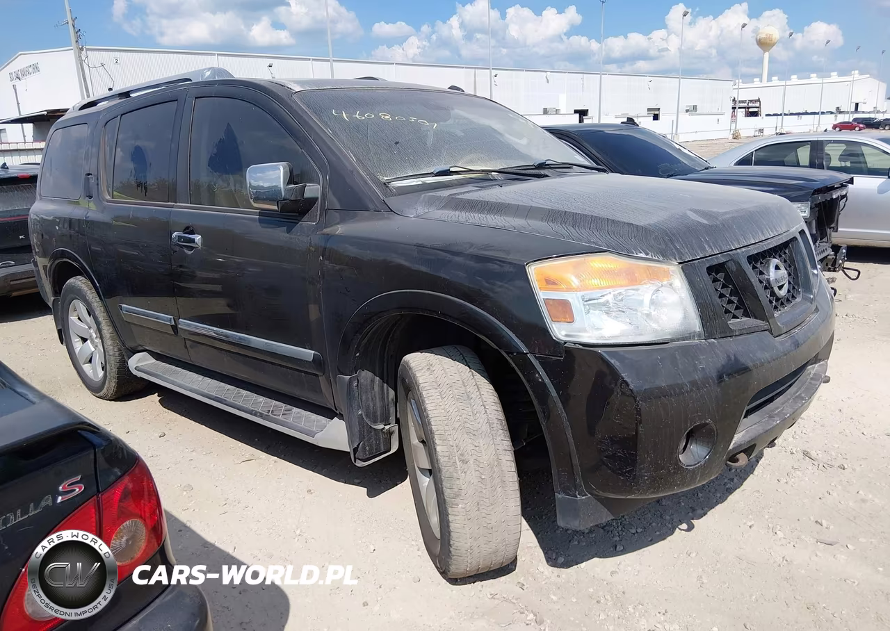 2011 Nissan Armada Sl VIN:5N1BA0ND2BN600442 - 1