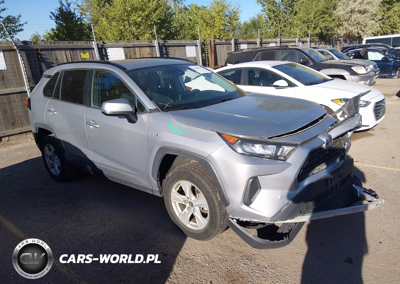 2021 Toyota Rav4 Hybrid Le VIN:4T3MWRFV6MU033433 - 1