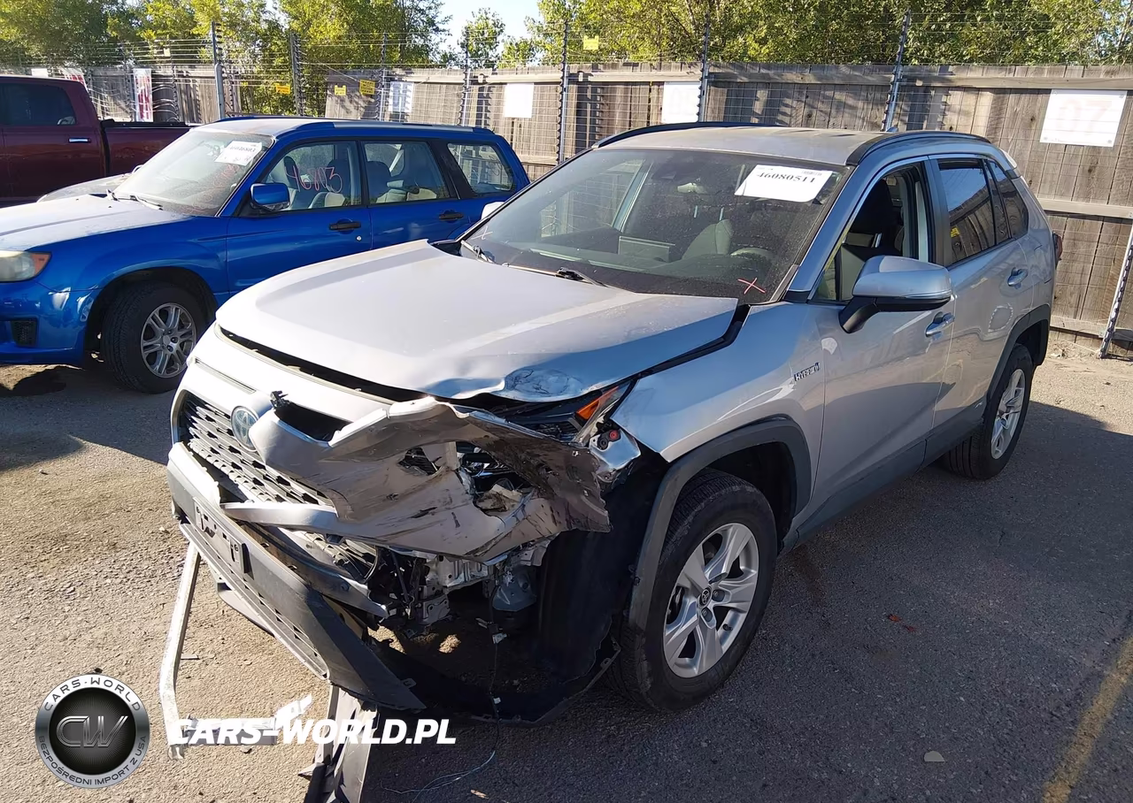 2021 Toyota Rav4 Hybrid Le VIN:4T3MWRFV6MU033433 - 2