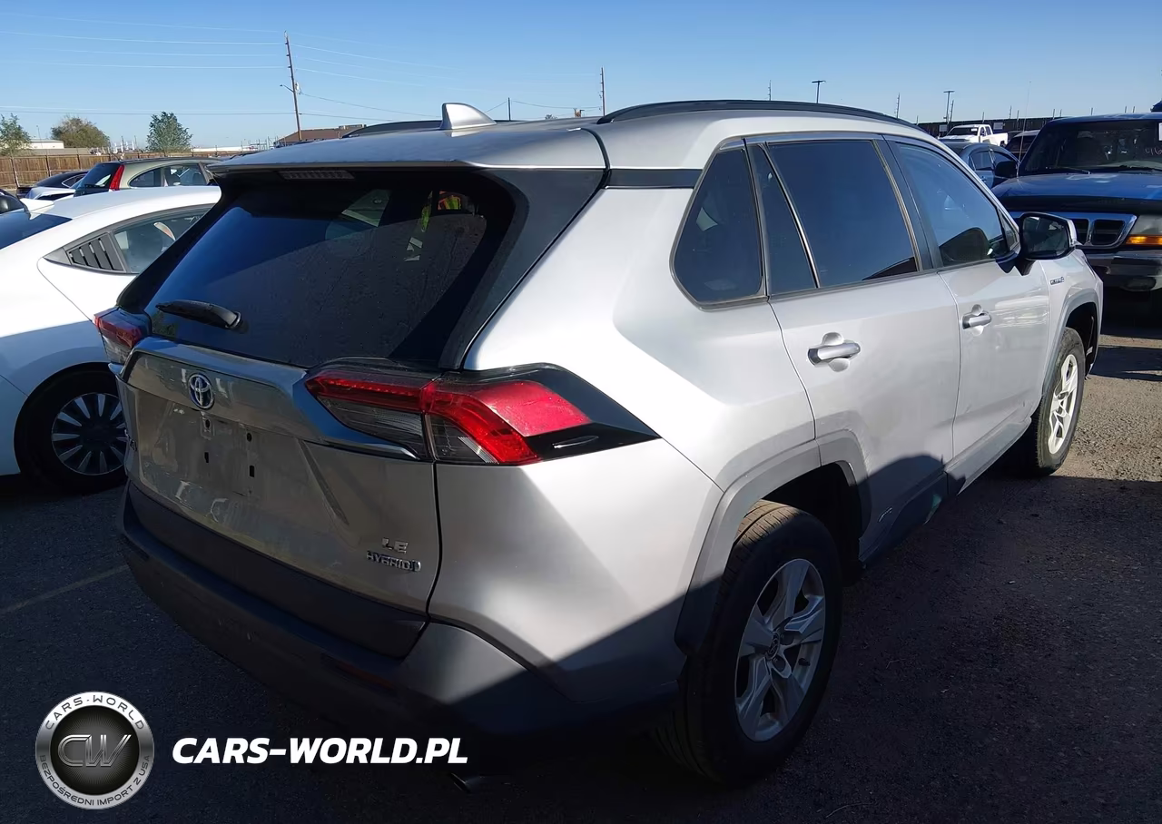 2021 Toyota Rav4 Hybrid Le VIN:4T3MWRFV6MU033433 - 4