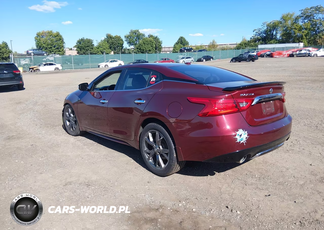 2017 NISSAN MAXIMA 3.5 SR VIN:1N4AA6AP3HC362422 - 3