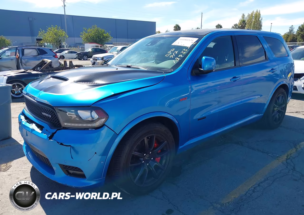 2018 Dodge Durango Srt Awd VIN:1C4SDJGJ8JC482931 - 2