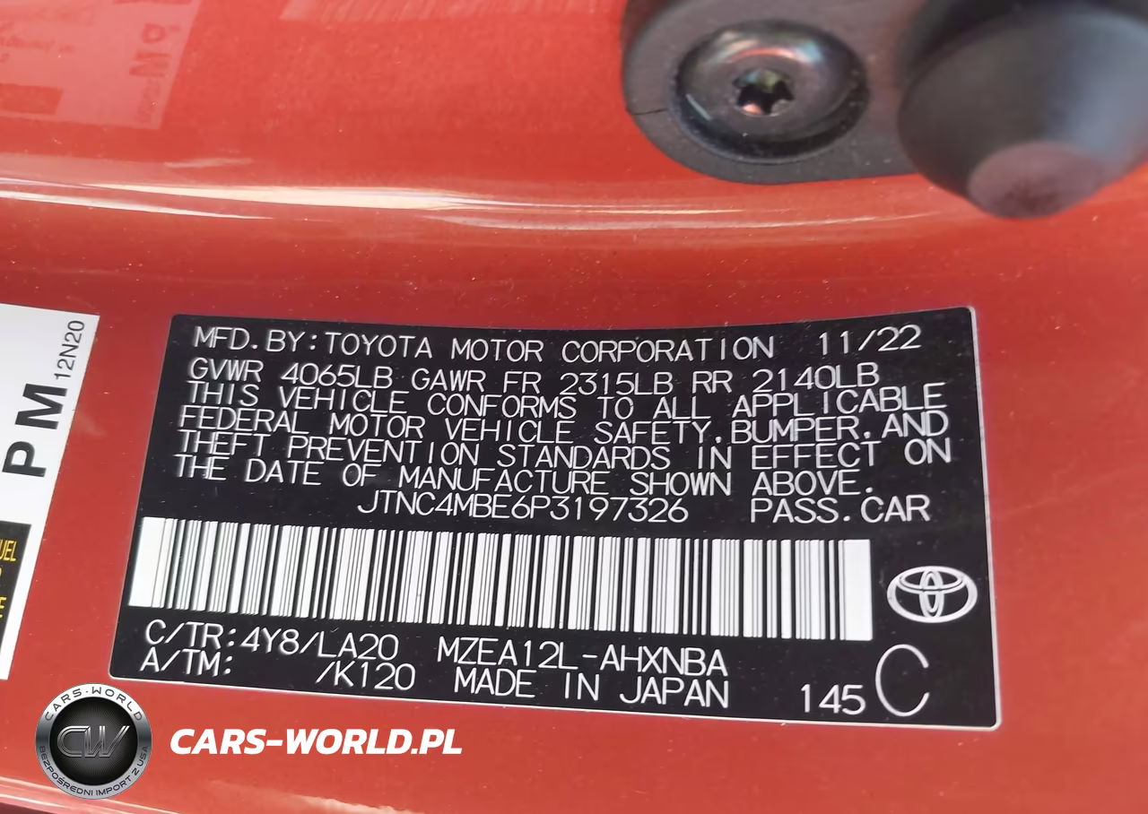 2023 Toyota Corolla Xse VIN:JTNC4MBE6P3197326 - 9