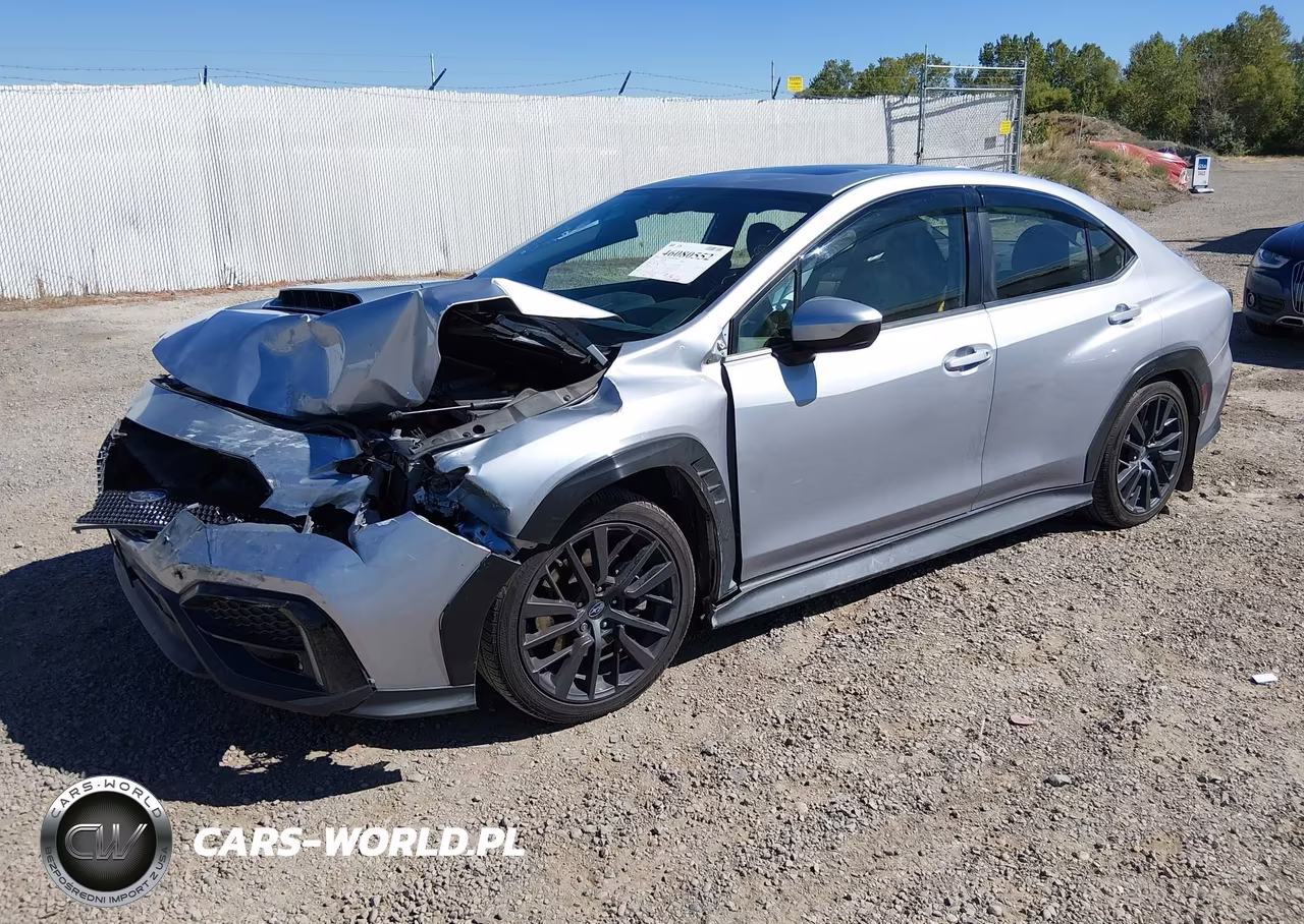2022 Subaru Wrx Premium VIN:JF1VBAF6XN9015633 - 2