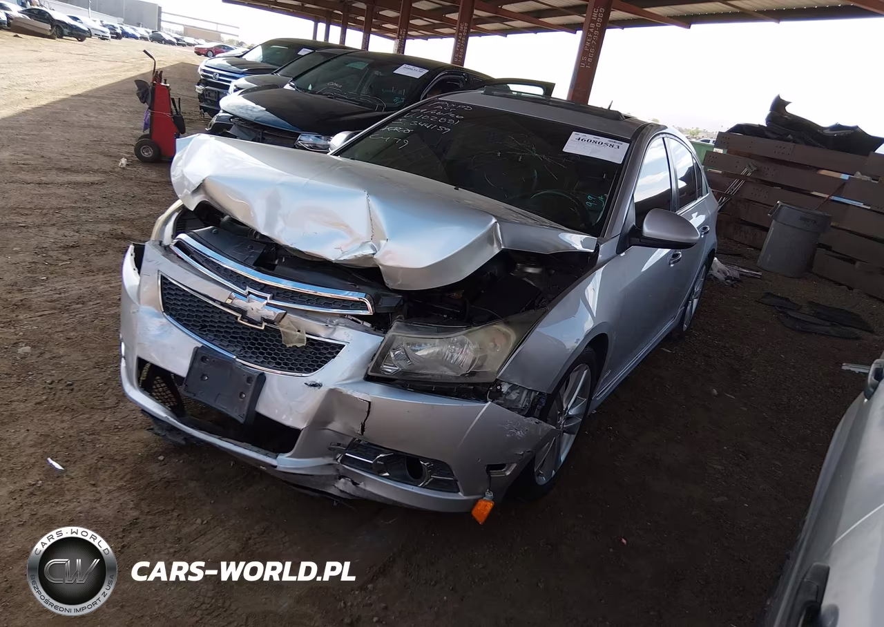 2013 Chevrolet Cruze Ltz VIN:1G1PG5SB2D7102881 - 2