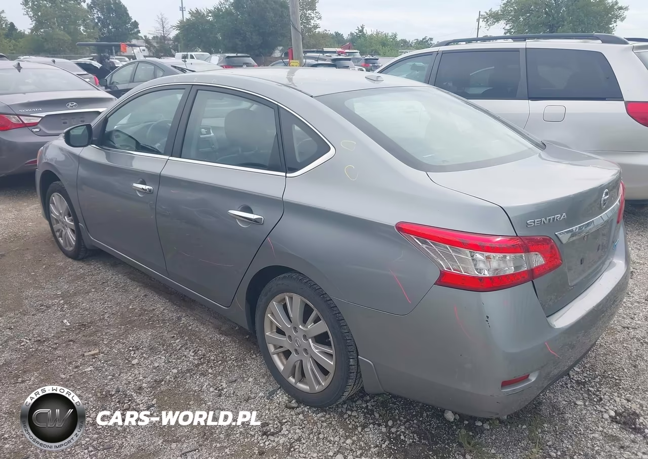 2014 Nissan Sentra Fe+ S-Fe+ Sv-S-Sl-Sr-Sv VIN:3N1AB7AP4EL631964 - 3