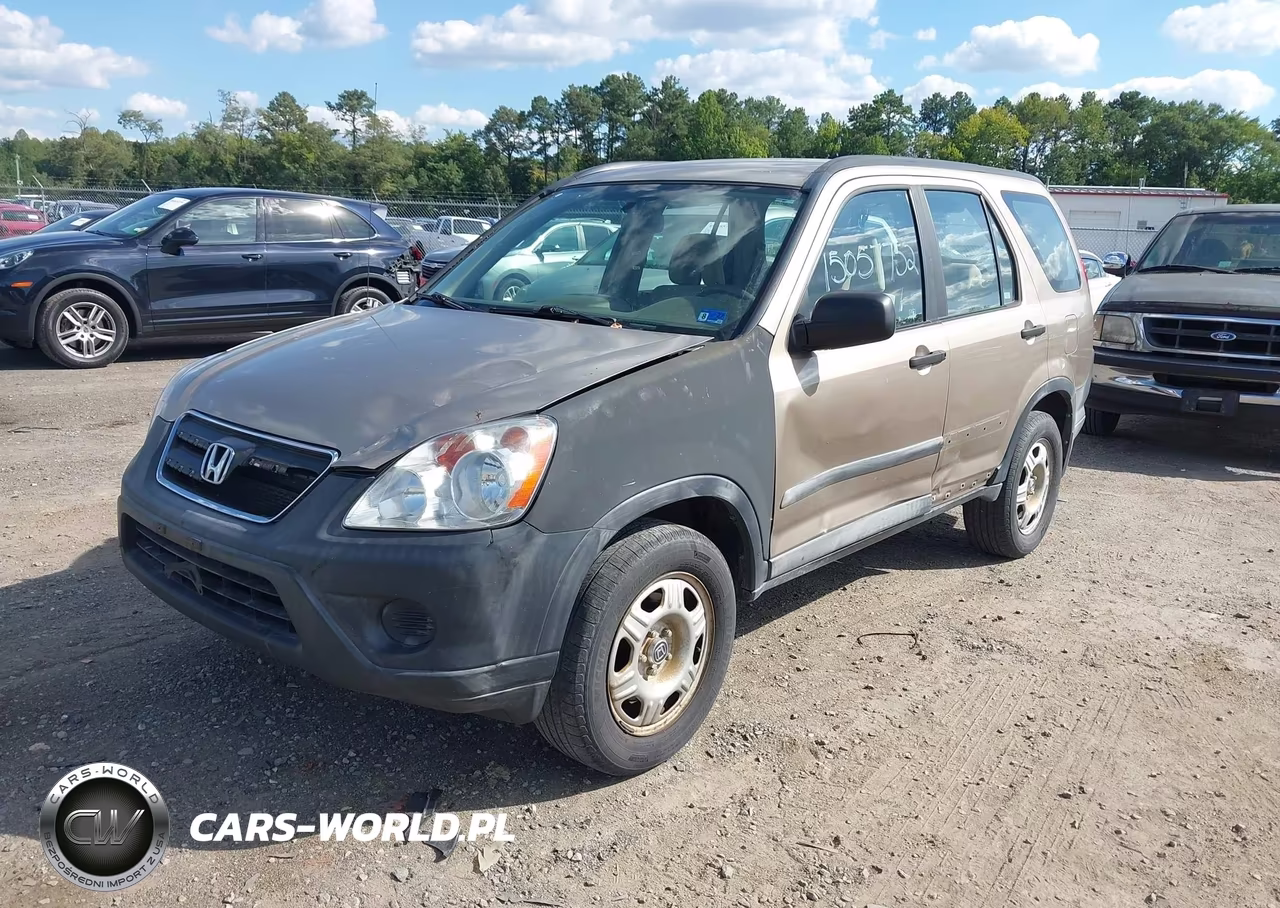 2005 Honda Cr-V Lx VIN:SHSRD78565U327539 - 2