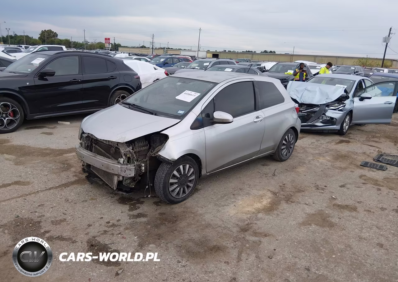 2012 Toyota Yaris Le VIN:JTDJTUD37CD524136 - 2