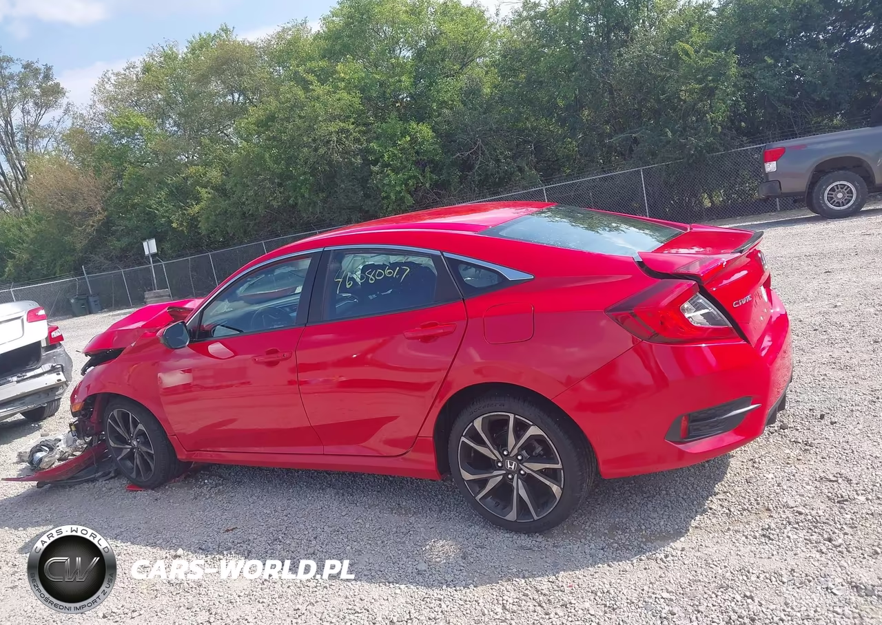 2020 Honda Civic Sport VIN:2HGFC2F81LH506500 - 15