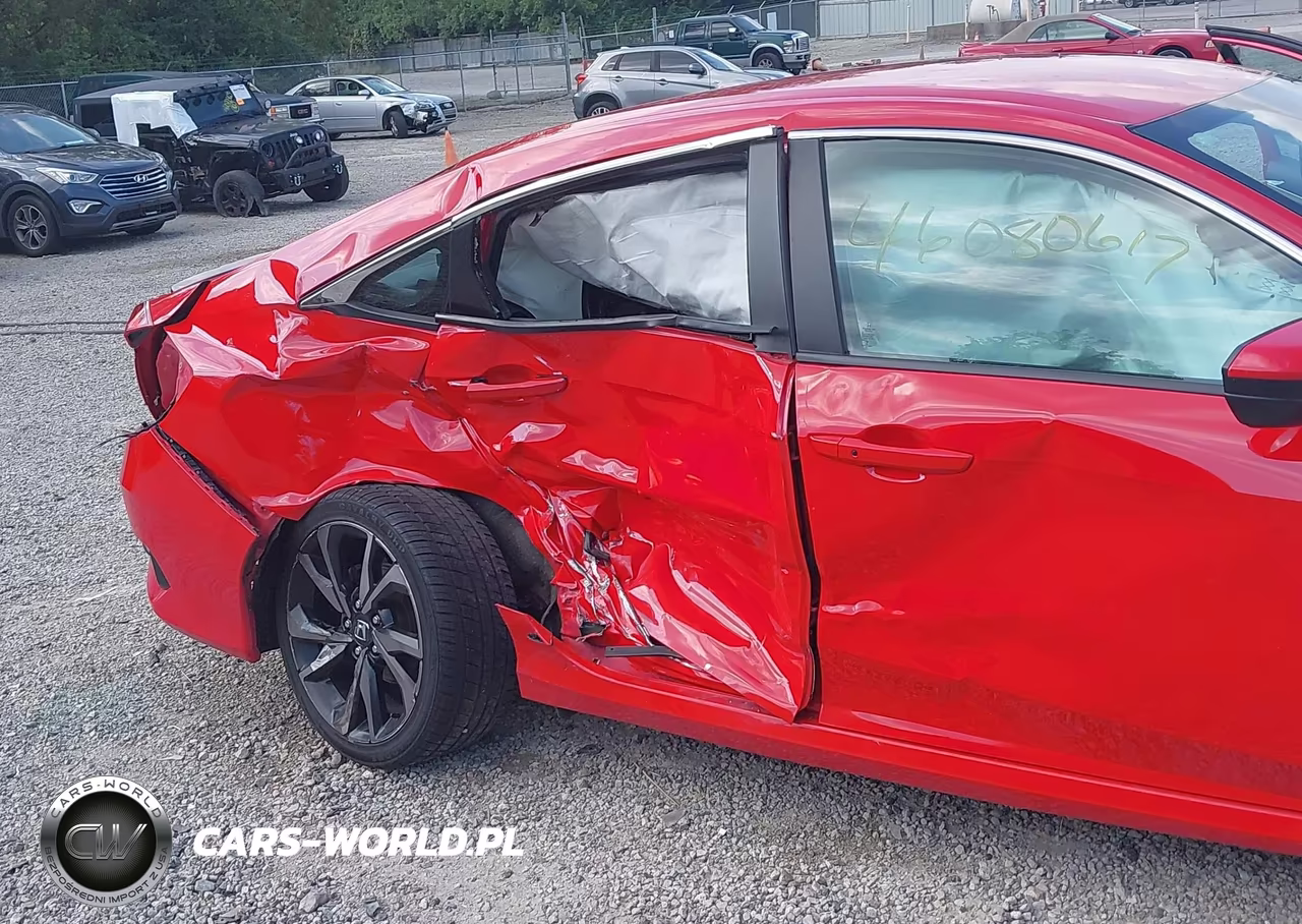 2020 Honda Civic Sport VIN:2HGFC2F81LH506500 - 19