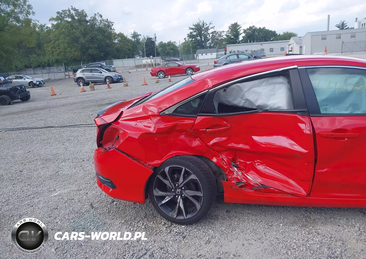 2020 Honda Civic Sport VIN:2HGFC2F81LH506500 - 20