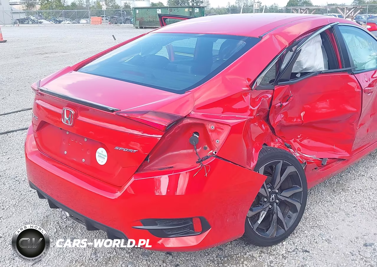 2020 Honda Civic Sport VIN:2HGFC2F81LH506500 - 21