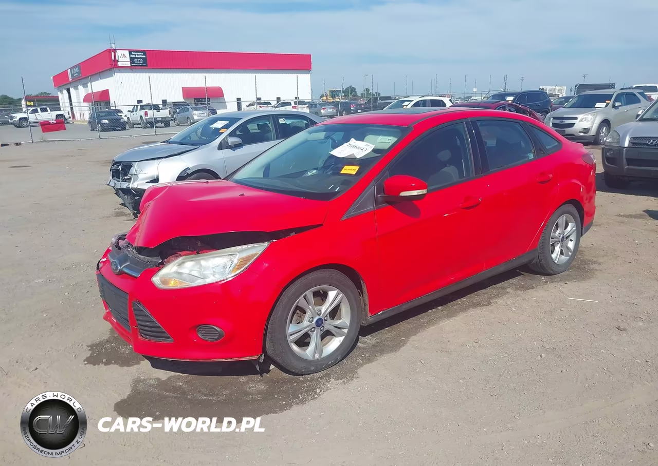 2014 Ford Focus Se VIN:1FADP3F27EL287758 - 2