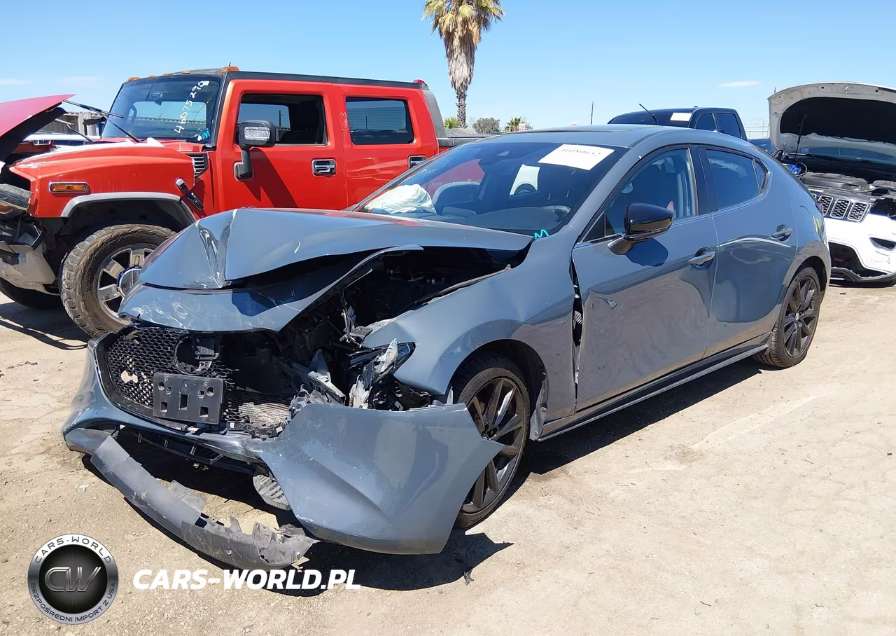 2022 Mazda Mazda3 Carbon Edition VIN:JM1BPALL2N1507144 - 2