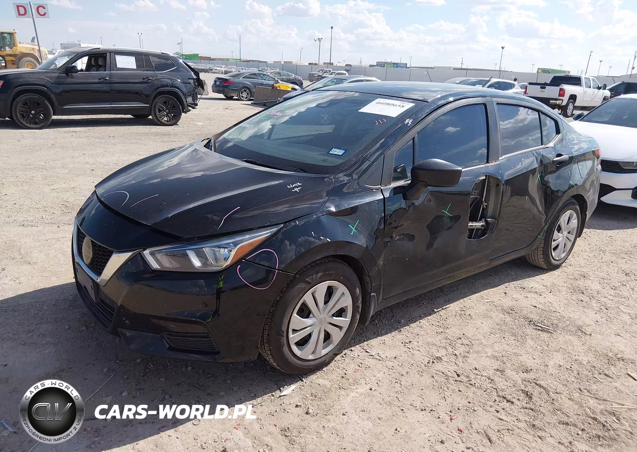 2021 Nissan Versa S Xtronic Cvt VIN:3N1CN8DV3ML821754 - 2