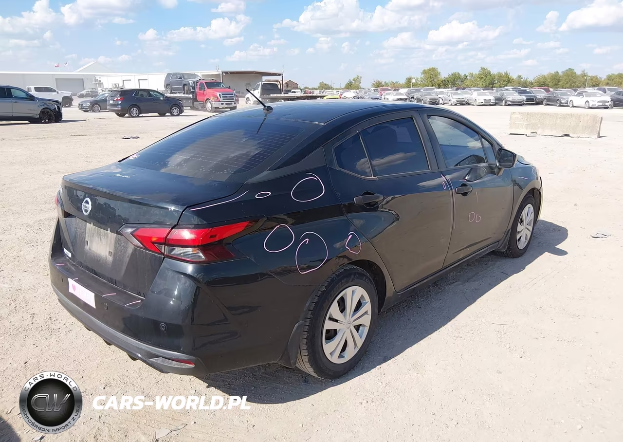 2021 Nissan Versa S Xtronic Cvt VIN:3N1CN8DV3ML821754 - 4