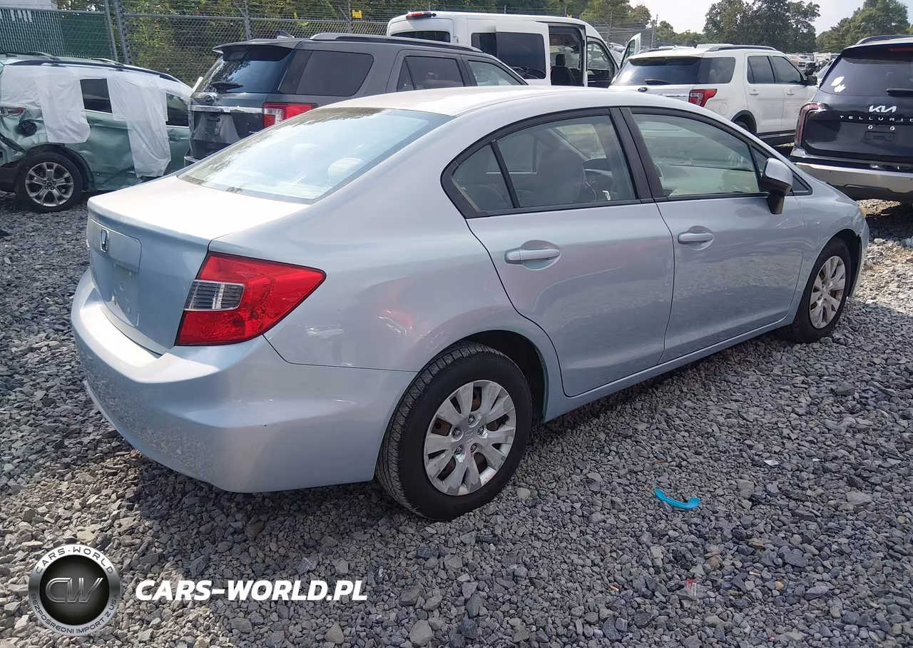 2012 Honda Civic Lx VIN:19XFB2F5XCE078879 - 4
