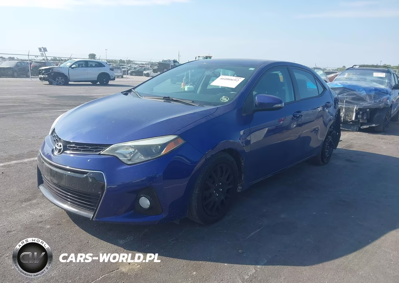 2014 Toyota Corolla S VIN:2T1BURHE8EC141493 - 2