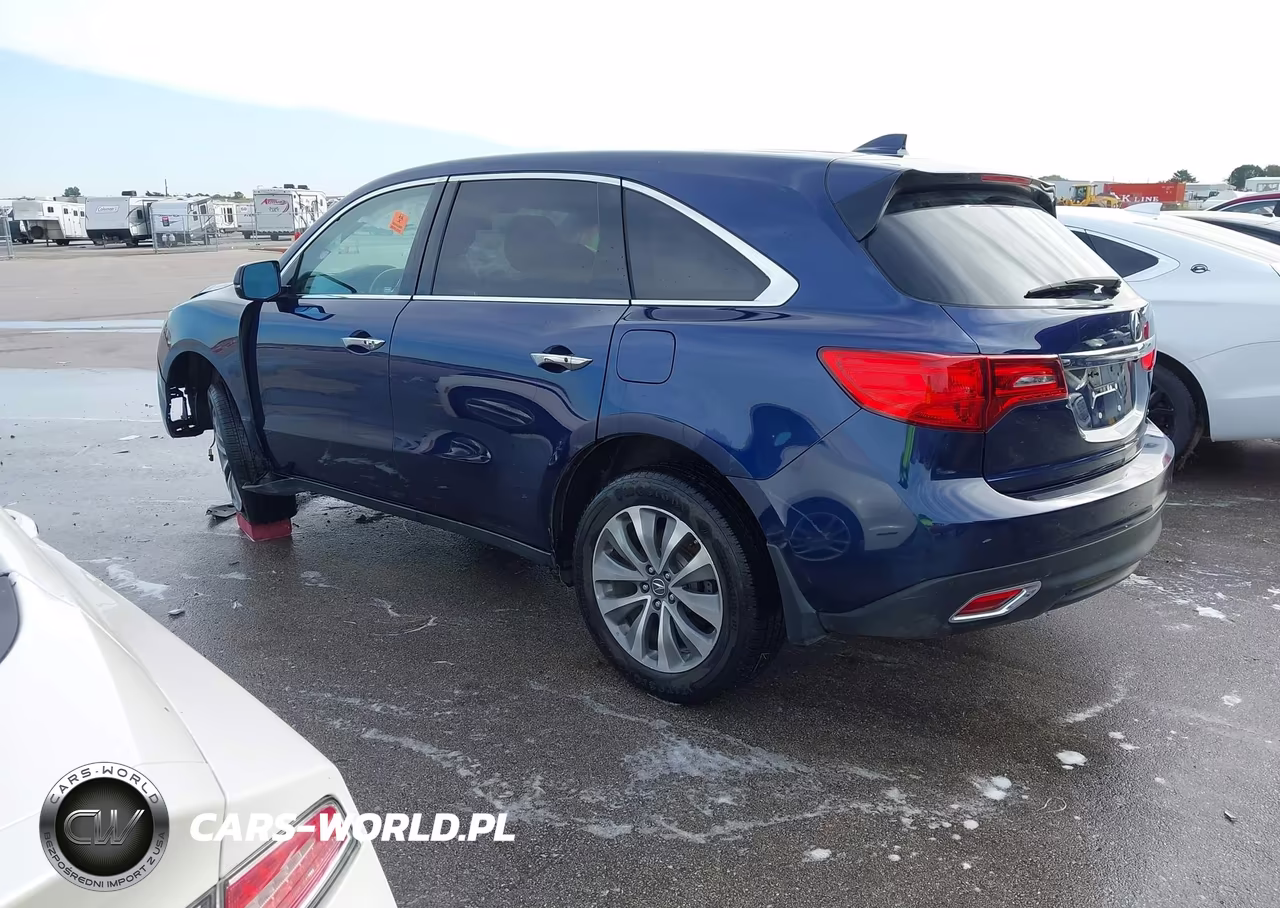2015 Acura Mdx Technology Package VIN:5FRYD4H44FB015728 - 3