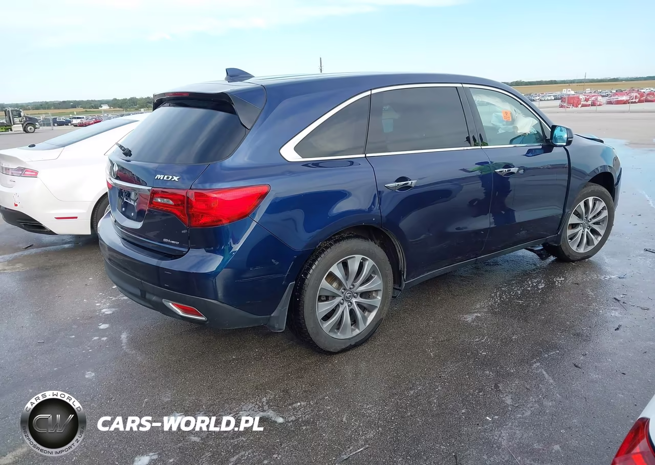 2015 Acura Mdx Technology Package VIN:5FRYD4H44FB015728 - 4