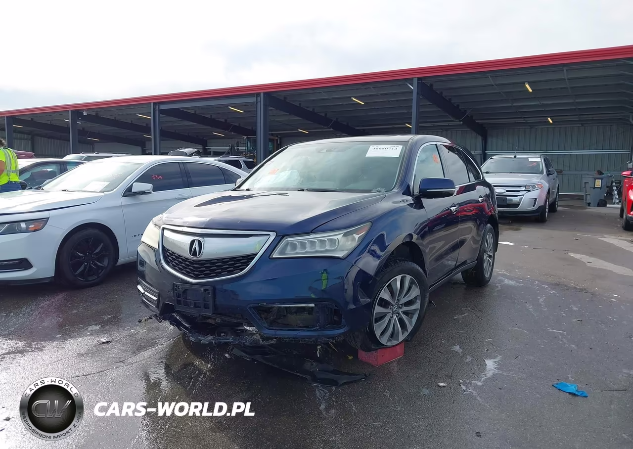 2015 Acura Mdx Technology Package VIN:5FRYD4H44FB015728 - 6