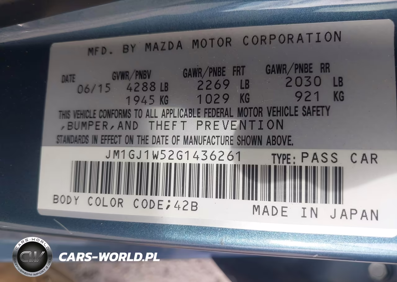 2016 Mazda Mazda6 I Grand Touring VIN:JM1GJ1W52G1436261 - 9