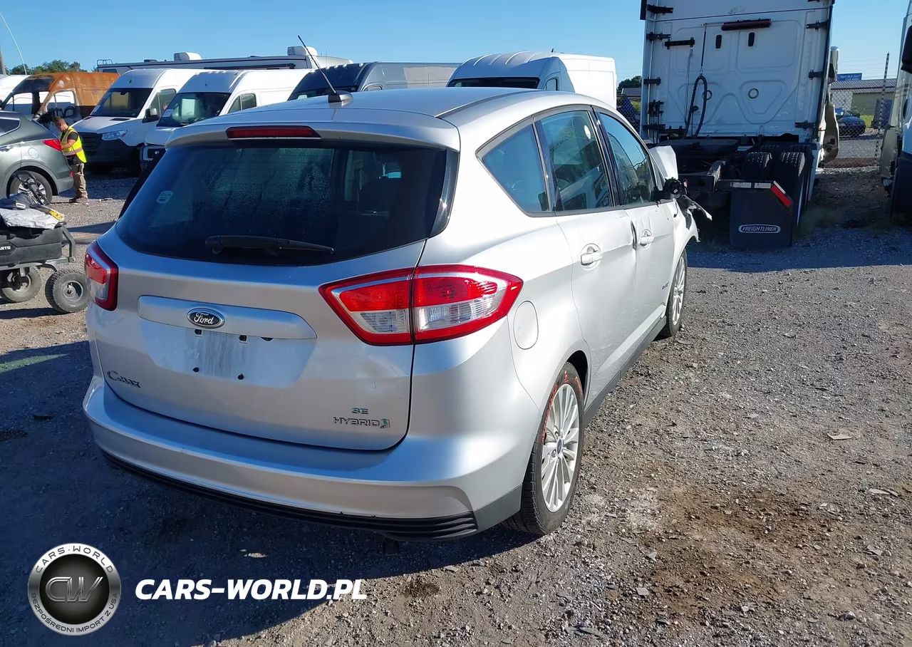 2017 Ford C-Max Hybrid Se VIN:1FADP5AU8HL100648 - 4