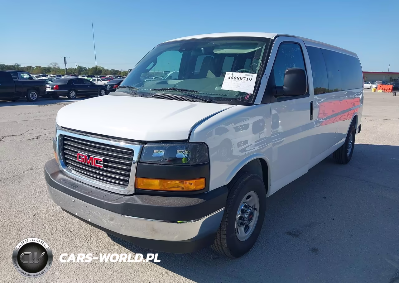 2026 GMC Savana Passenger 3500 Extended Wheelbase, Lt, Rwd VIN:1GJZ7PF79T1309571 - 2