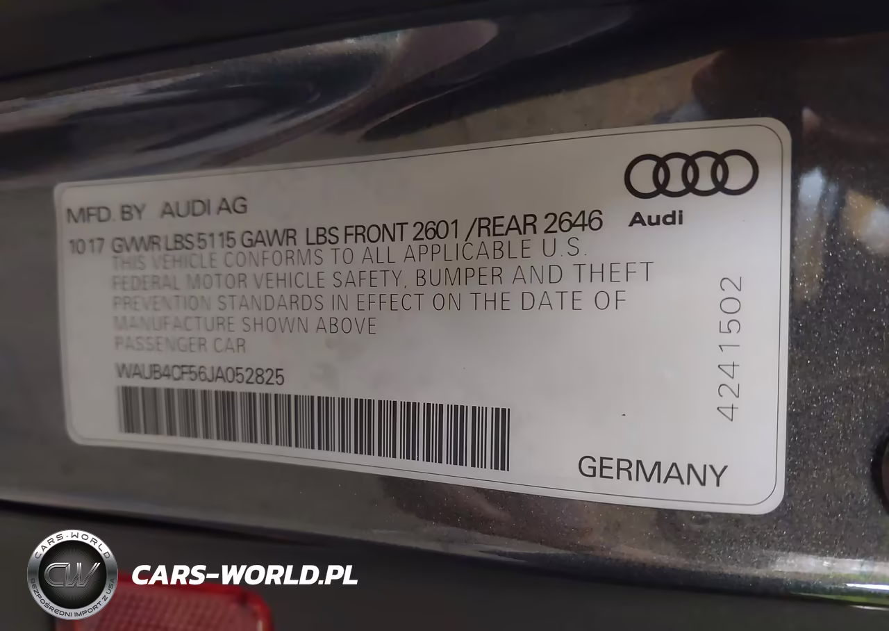 2018 Audi S5 3.0T Premium Plus VIN:WAUB4CF56JA052825 - 9