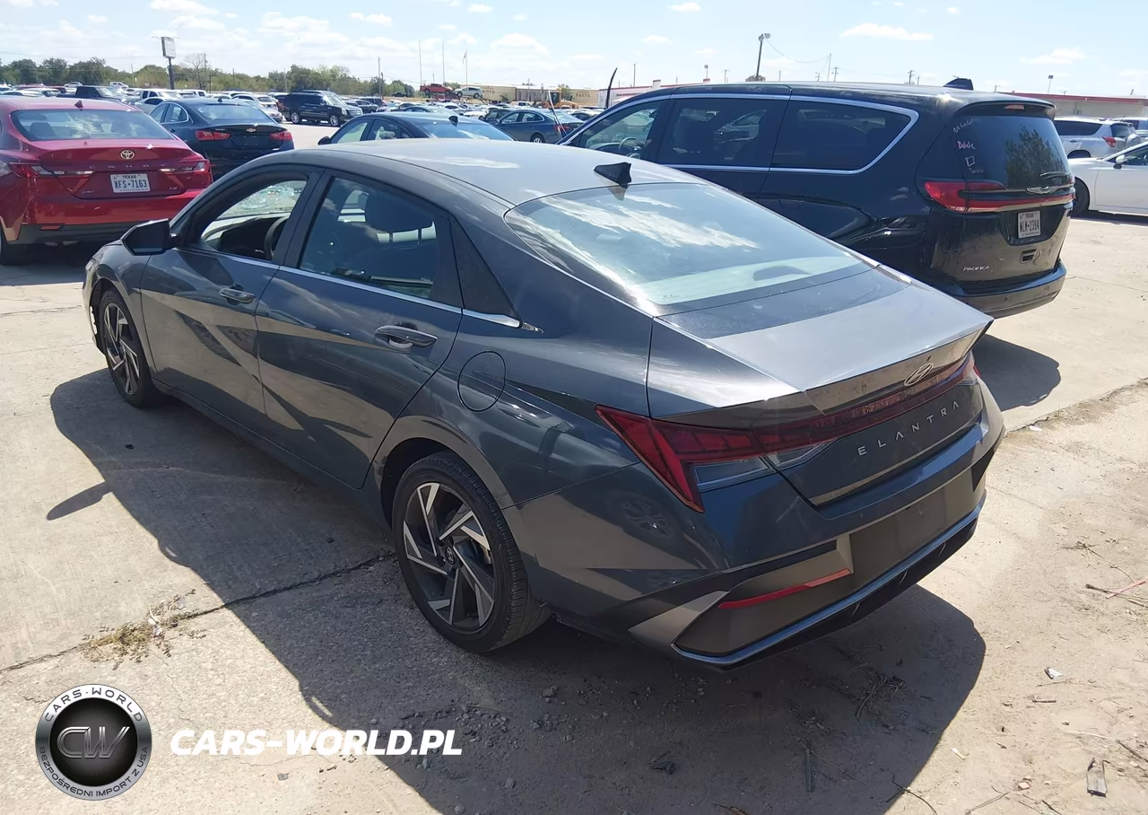 2025 Hyundai Elantra Sel Convenience VIN:KMHLS4DG7SU924612 - 3