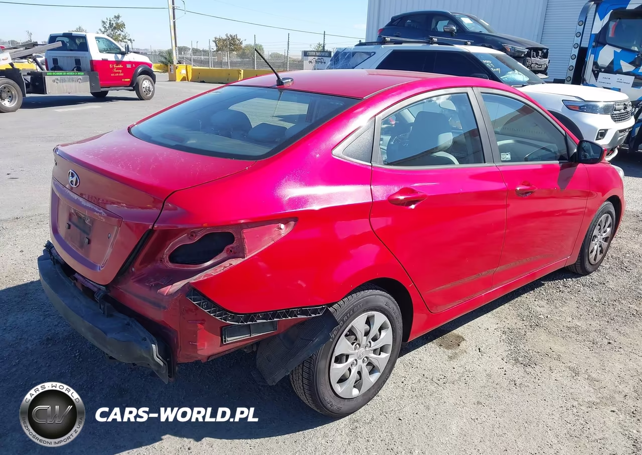 2017 Hyundai Accent Se VIN:KMHCT4AE1HU244116 - 4