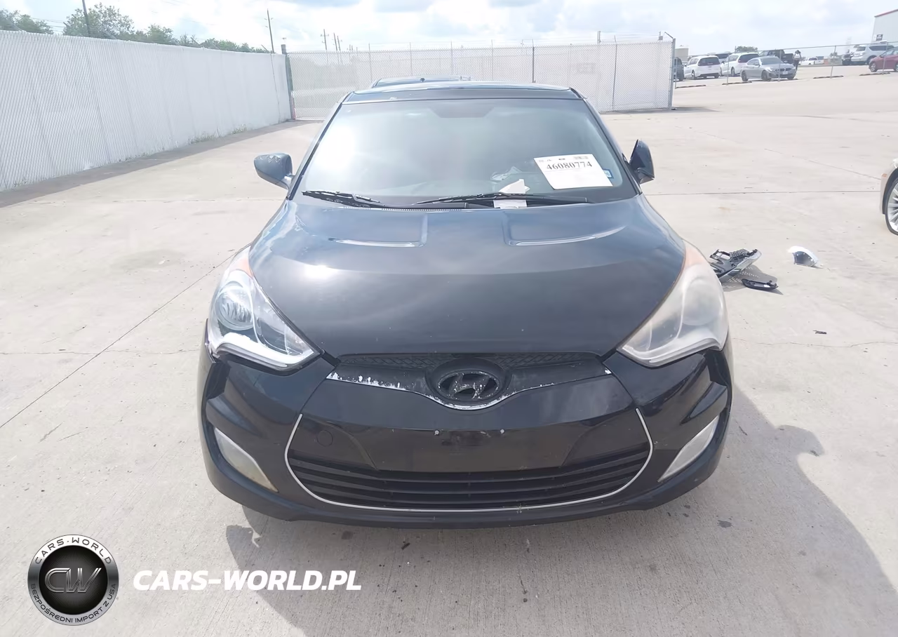 2013 Hyundai Veloster Base W-Gray VIN:KMHTC6AD9DU163961 - 11
