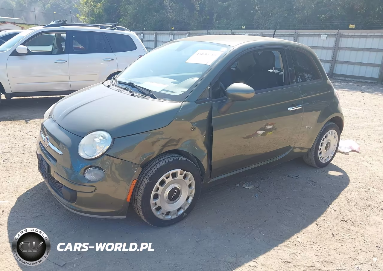2013 Fiat 500 Pop VIN:3C3CFFAR0DT753004 - 2