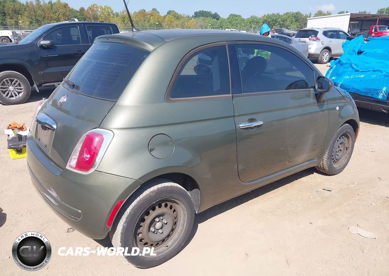 2013 Fiat 500 Pop VIN:3C3CFFAR0DT753004 - 4